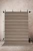 LORI STRIPE 01 villamatto 200x300 cm Harmaa/luonnonvalkoinen