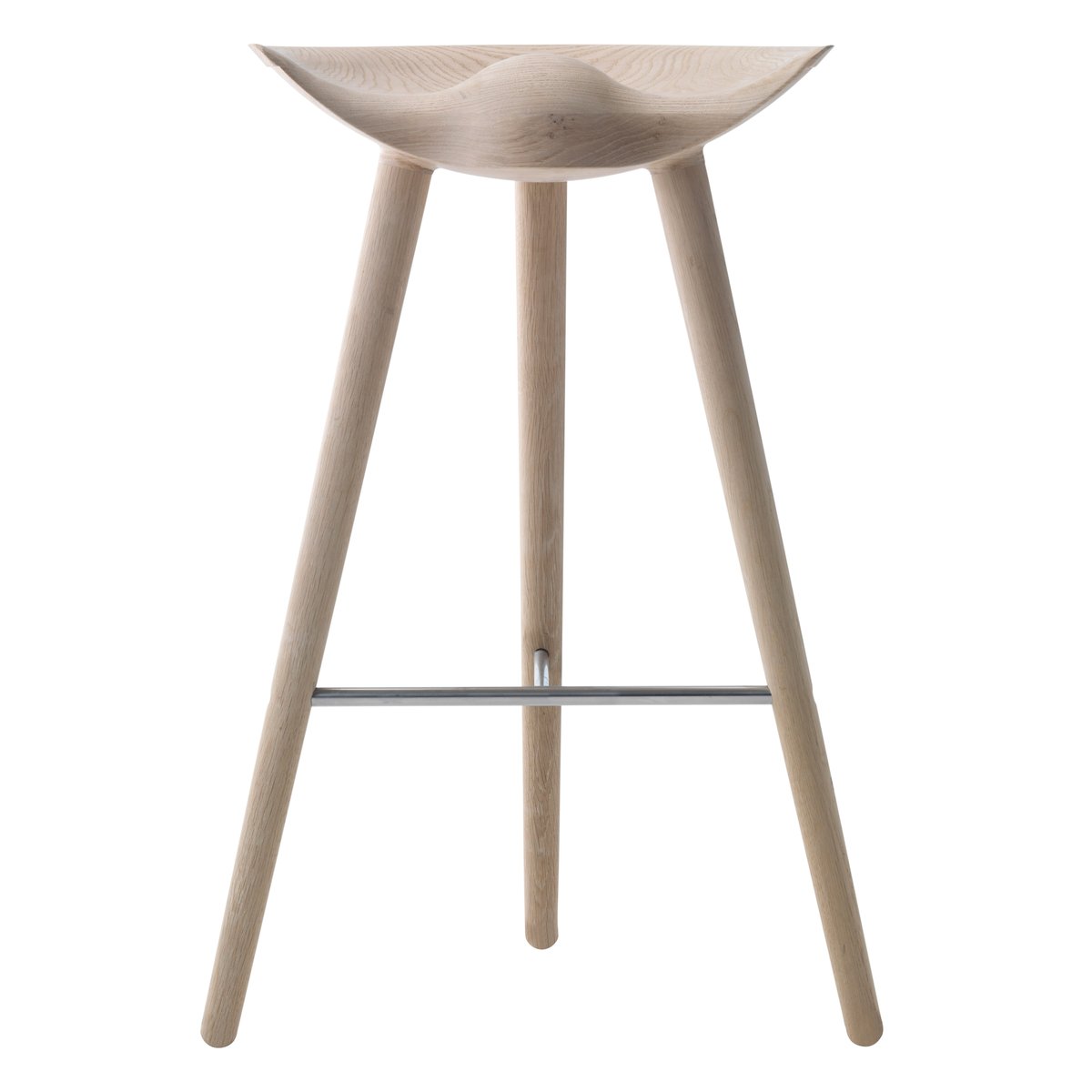 ML42 baarituoli 77 cm Tammi-teräs