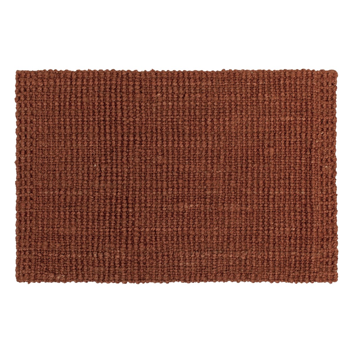 Jute ovimatto, rusty red 60 x 90 cm