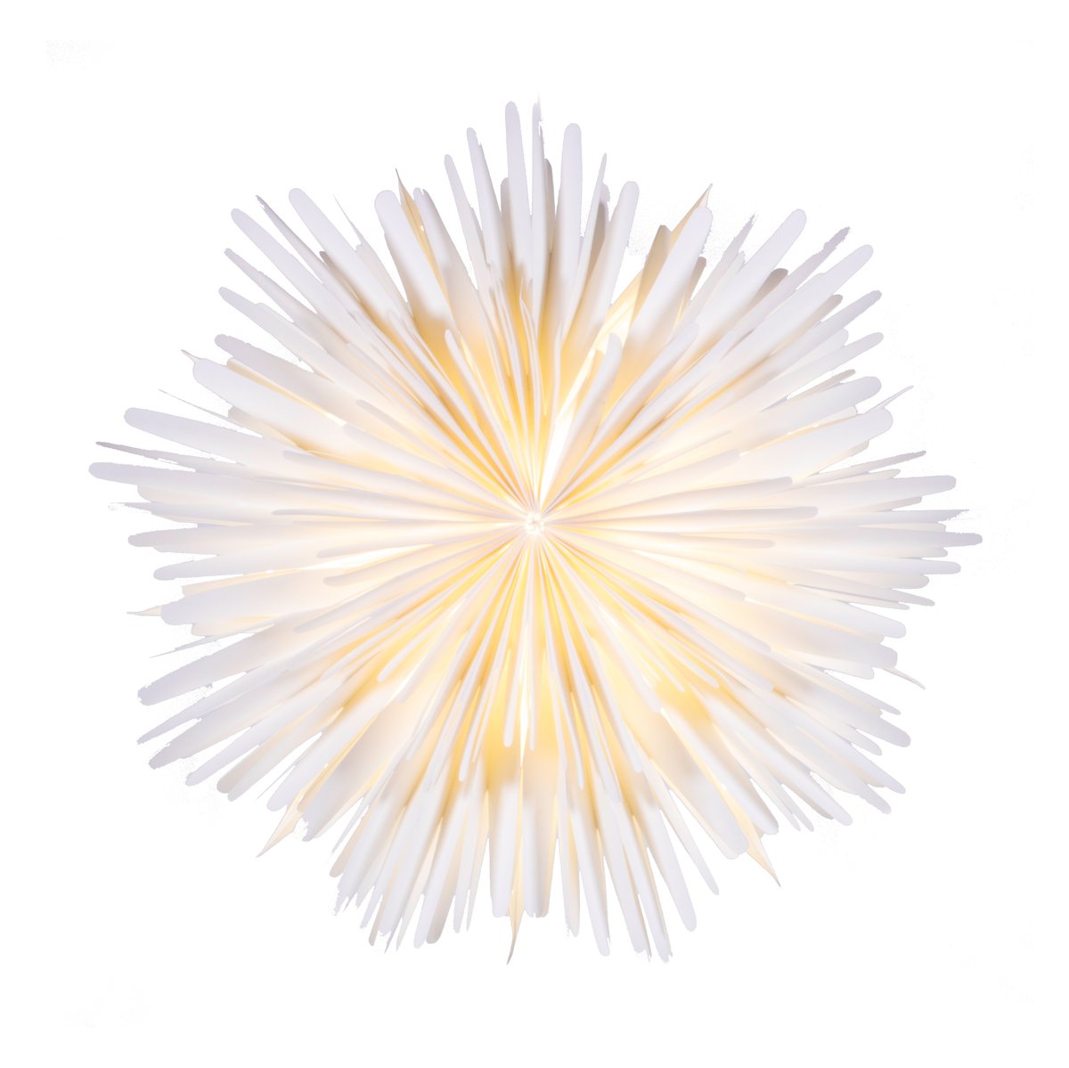 Molly adventtitähti 44 cm Valkoinen