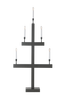 STORM sähkökynttelikkö LED - korkea Grey