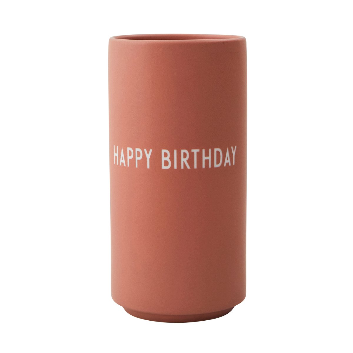 Design Letters -suosikkimaljakko Happy Birthday (nude)