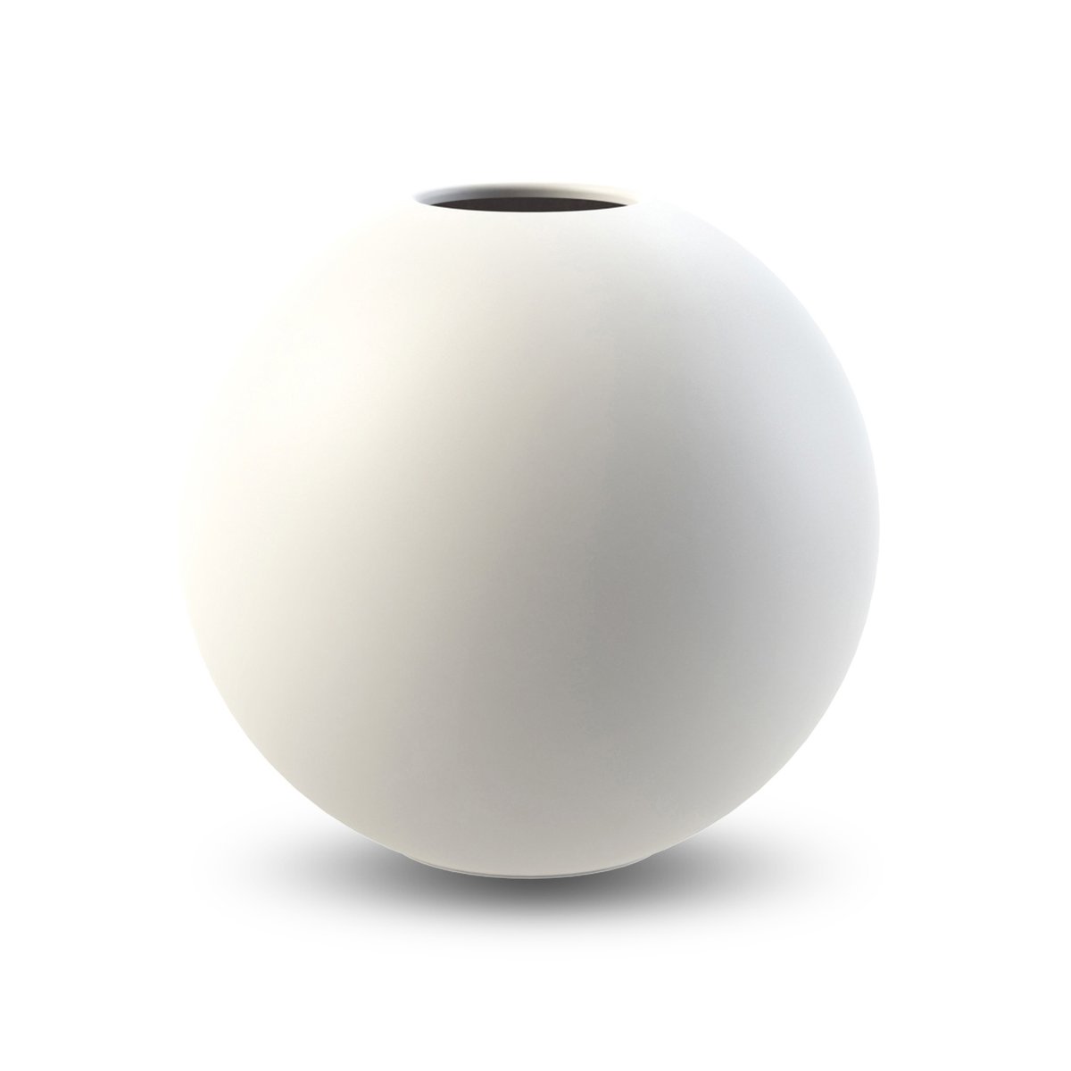 Ball maljakko white 20 cm