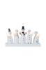 Sähkökynttelikkö Snowman 21 cm
