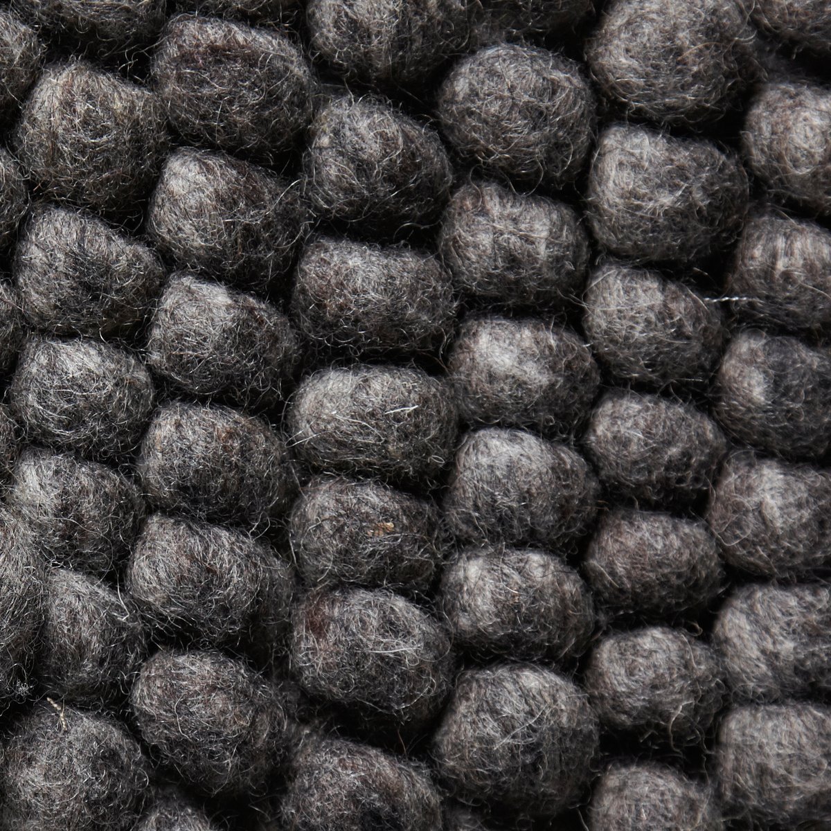 Peas villamatto 140x200 cm Dark grey