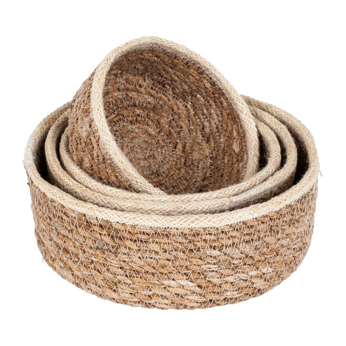 Emil seagrass kori small 4-pack Luonto-valkoinen