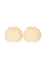 Pöytäkynttilät Snowball LED, 2/pakk.