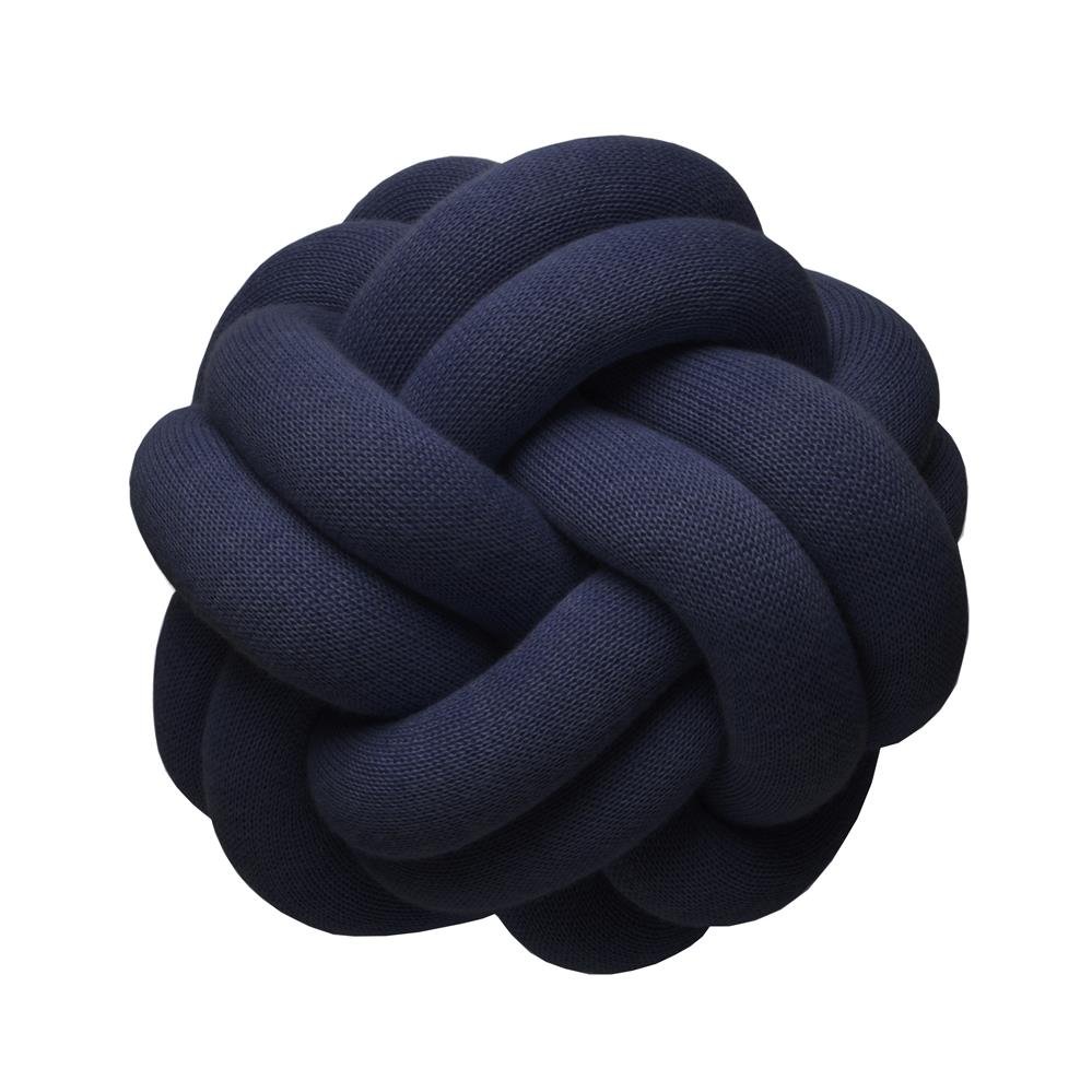 Knot tyyny tummansininen