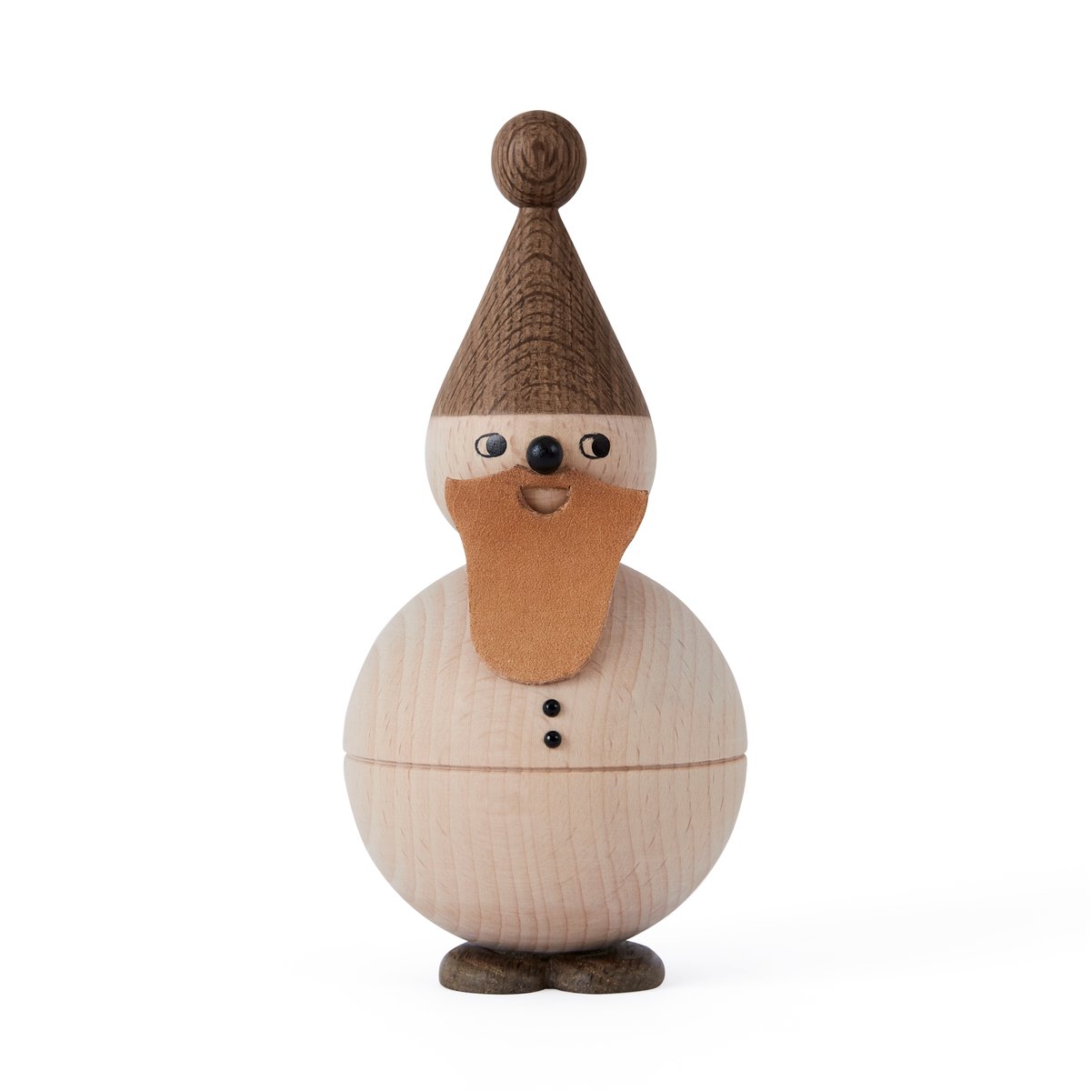 Santa Claus -puuhahmo Pyökki-tammi-nahka