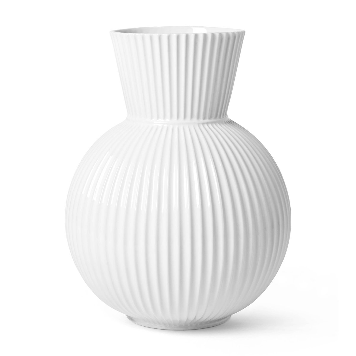 Lyngby Tura -maljakko 34 cm Valkoinen