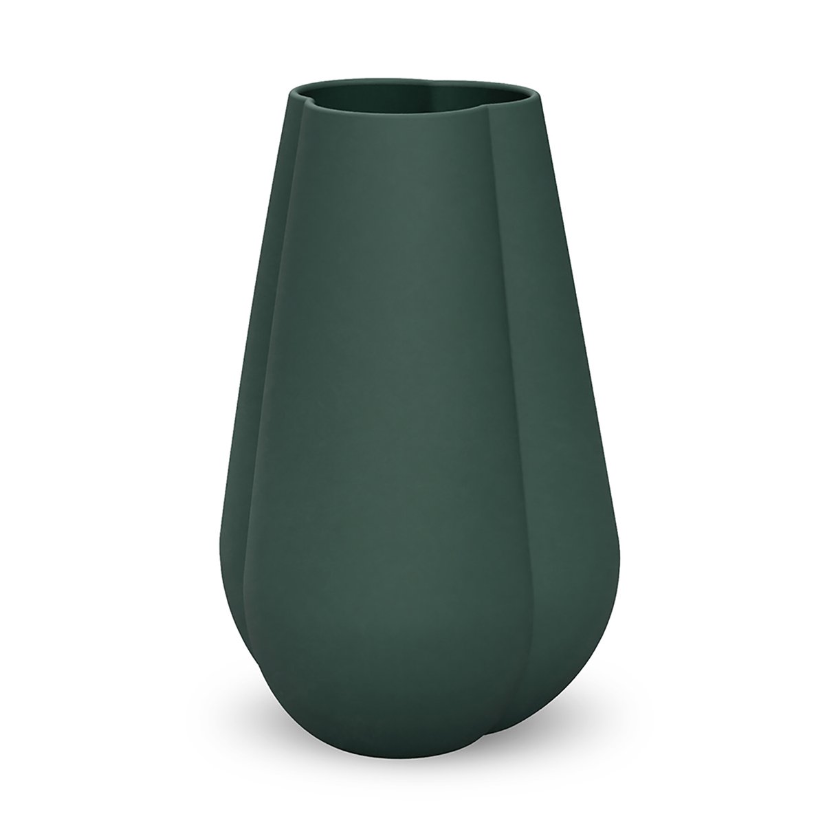 Clover maljakko, 18 cm Dark green