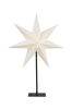 Jalallinen Frozen tähti 80 cm Valkoinen