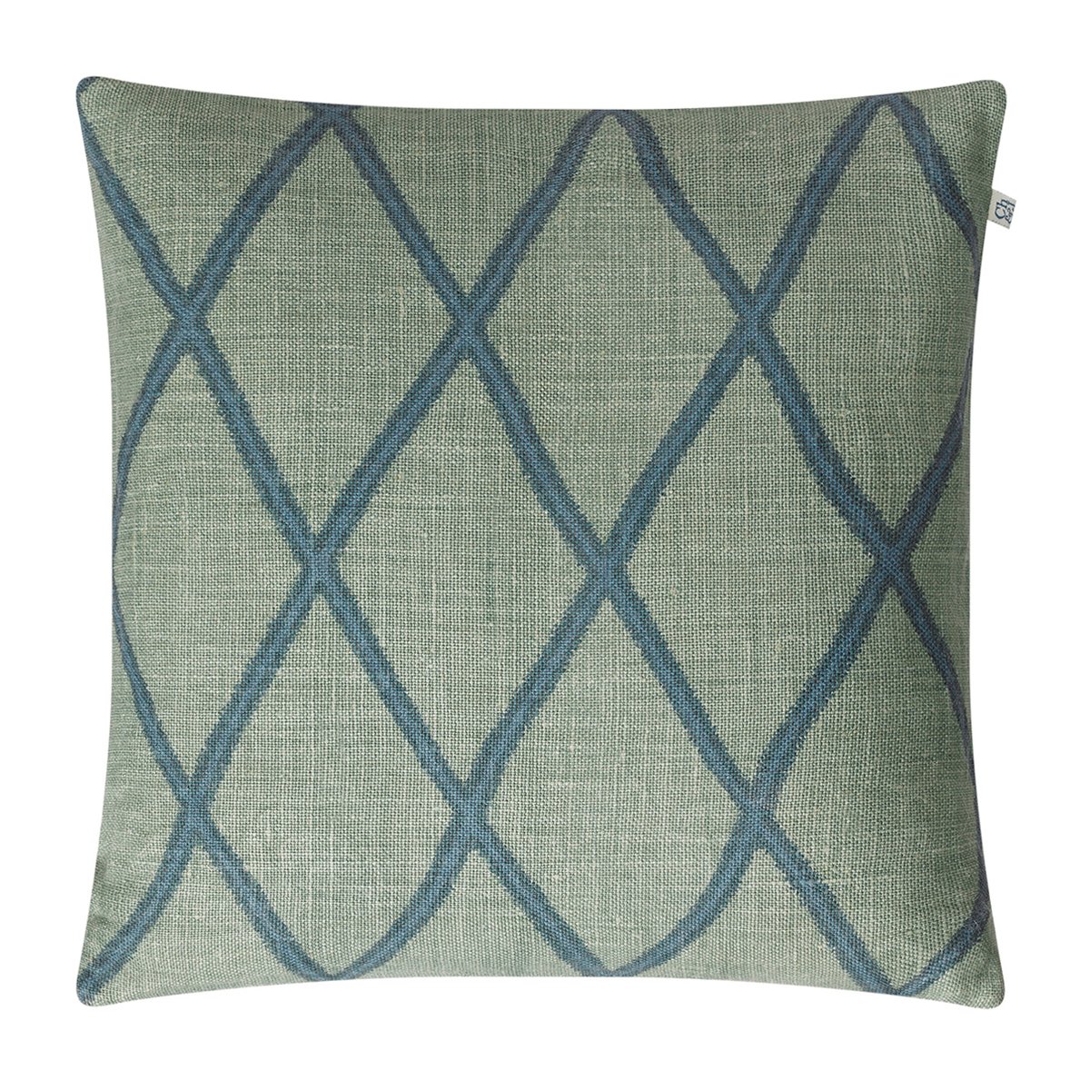 Ikat Orissa -tyynyliina 50x50 cm Aqua-heaven blue