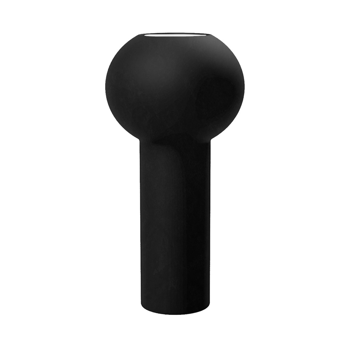 Pillar maljakko 24 cm Musta