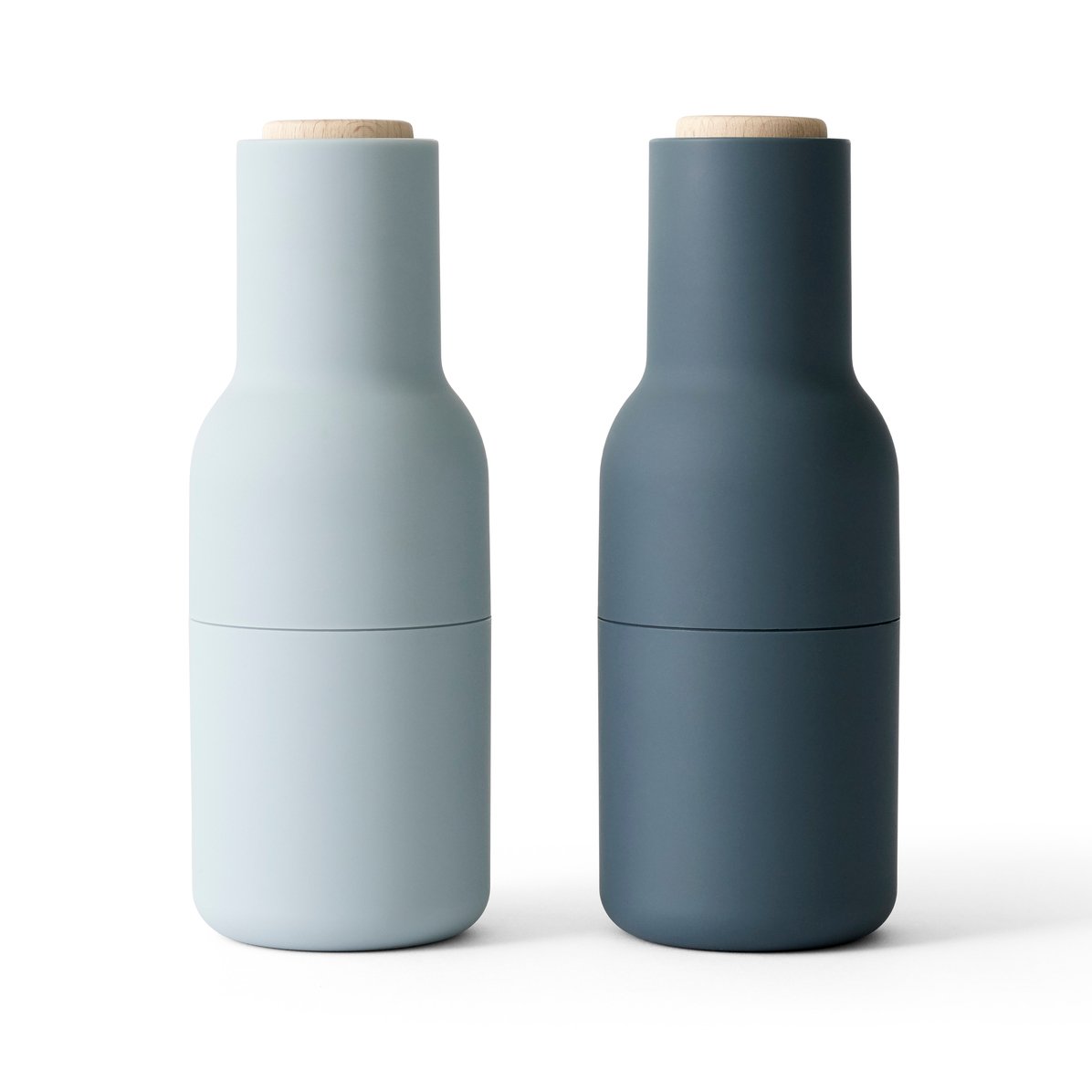 Bottle Grinder maustemylly 2 kpl Blues (kansi pyökki)