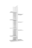 Kirjahylly Sarmasik, valkoinen, 45x21, 7x120, 8 cm