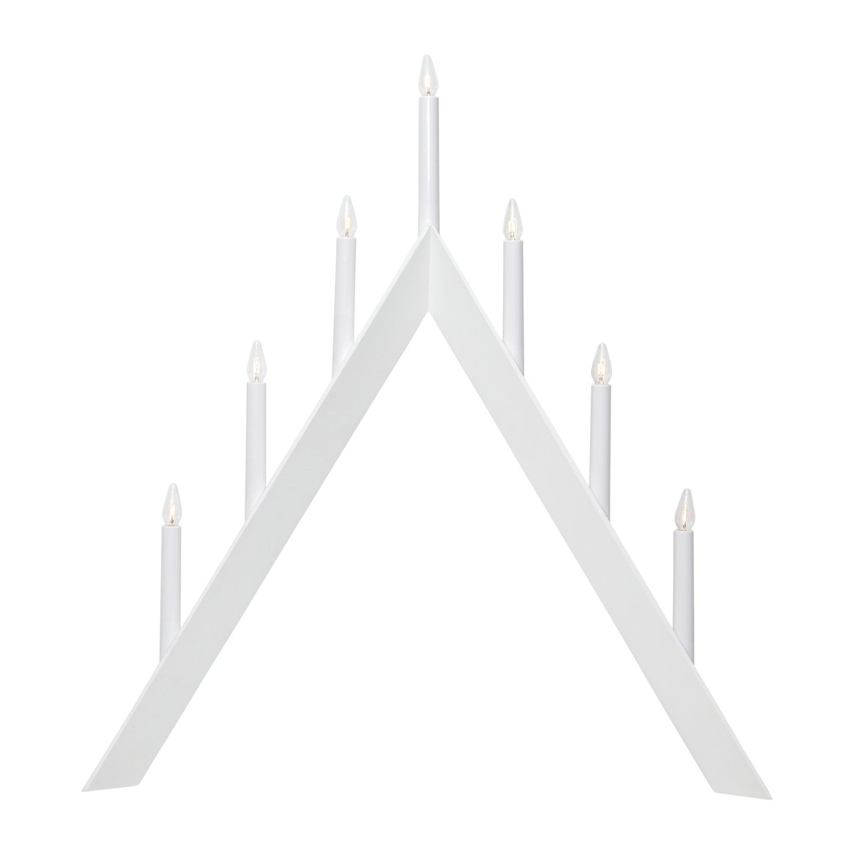 Arrow kynttilänjalka, 64,5 cm Valkoinen