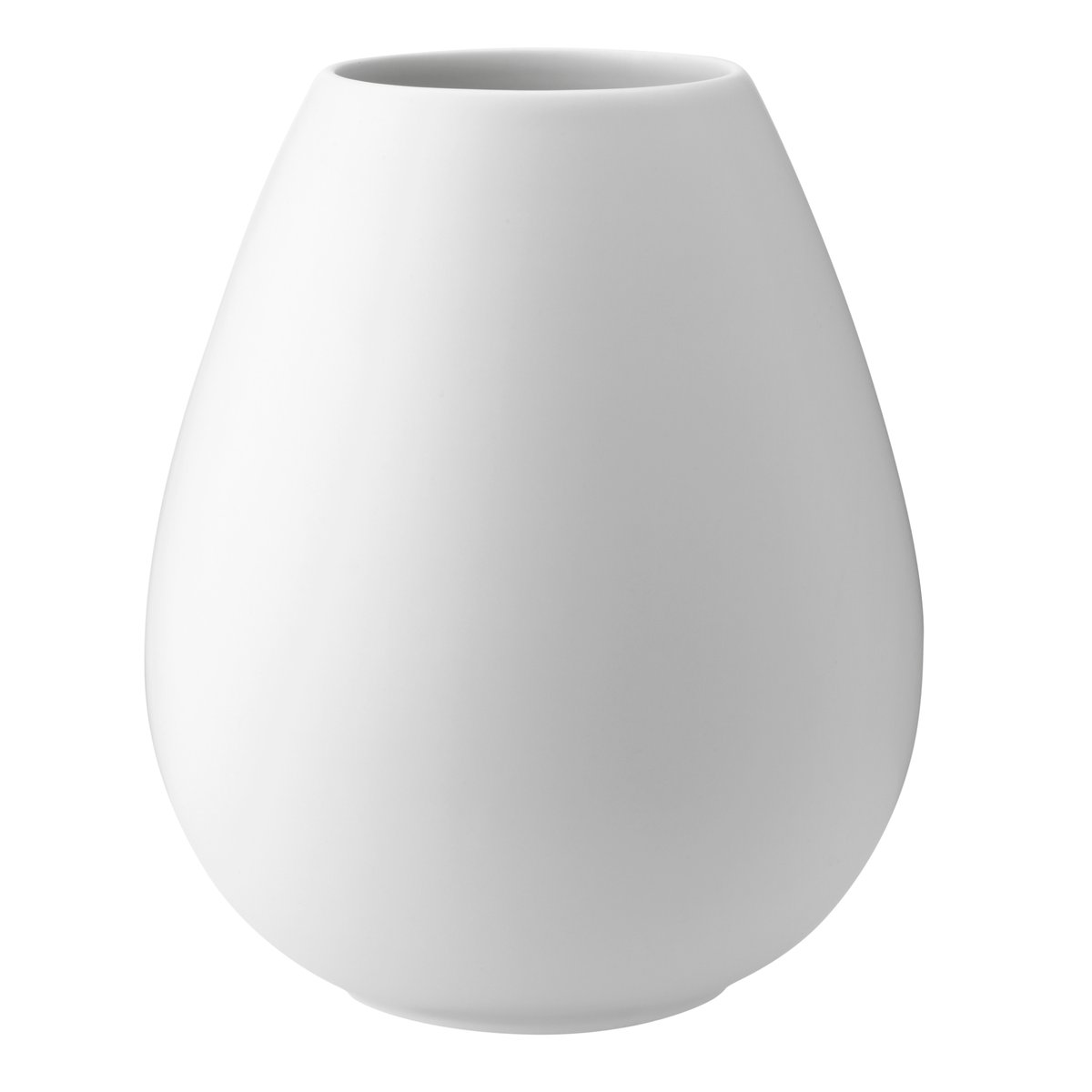 Earth maljakko 24 cm Valkoinen