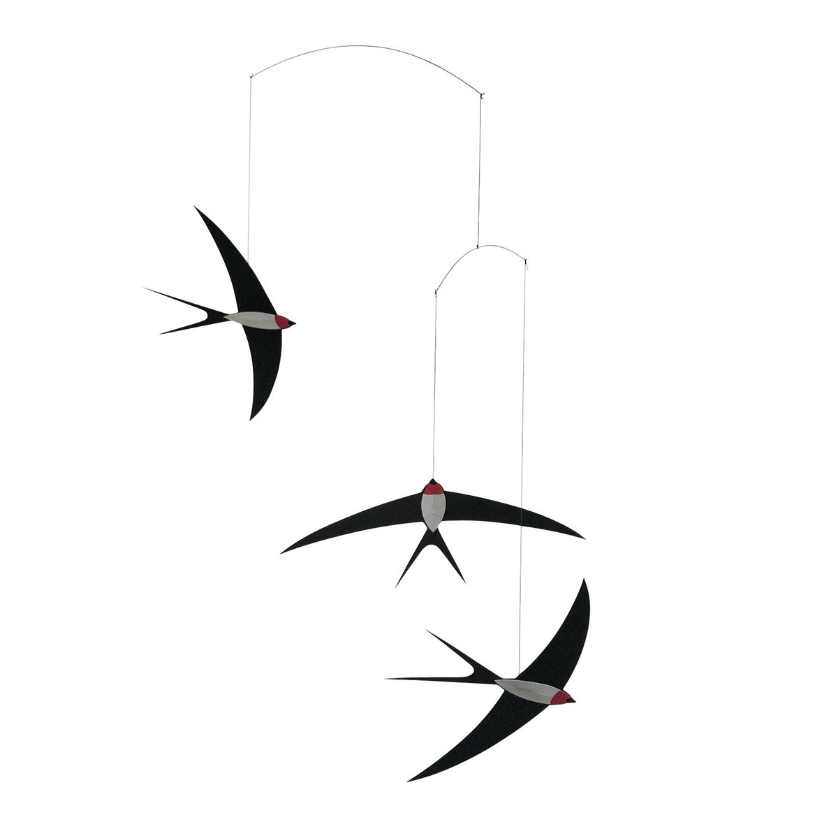 Swallow mobile monivärinen