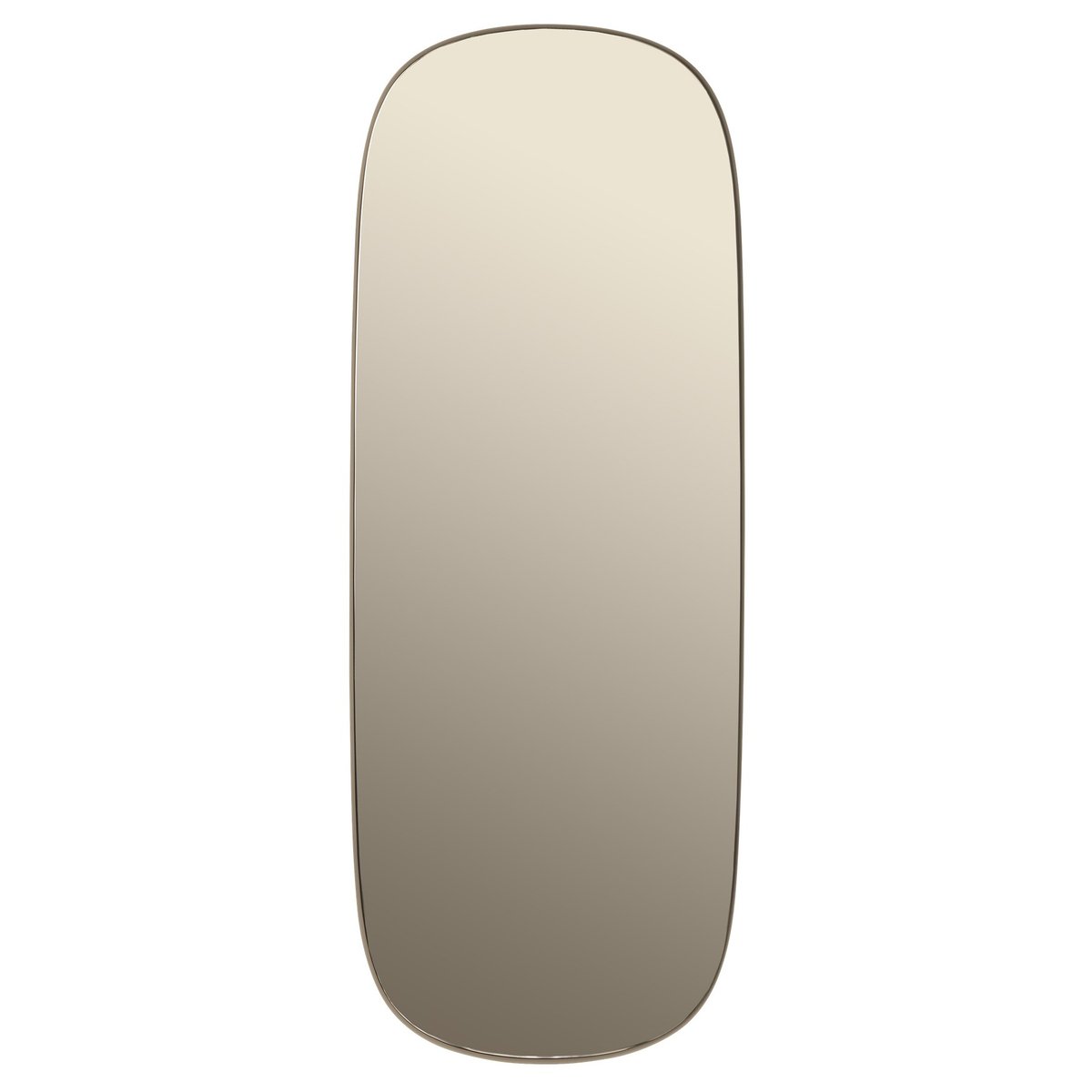 Framed peili iso Taupe-taupe