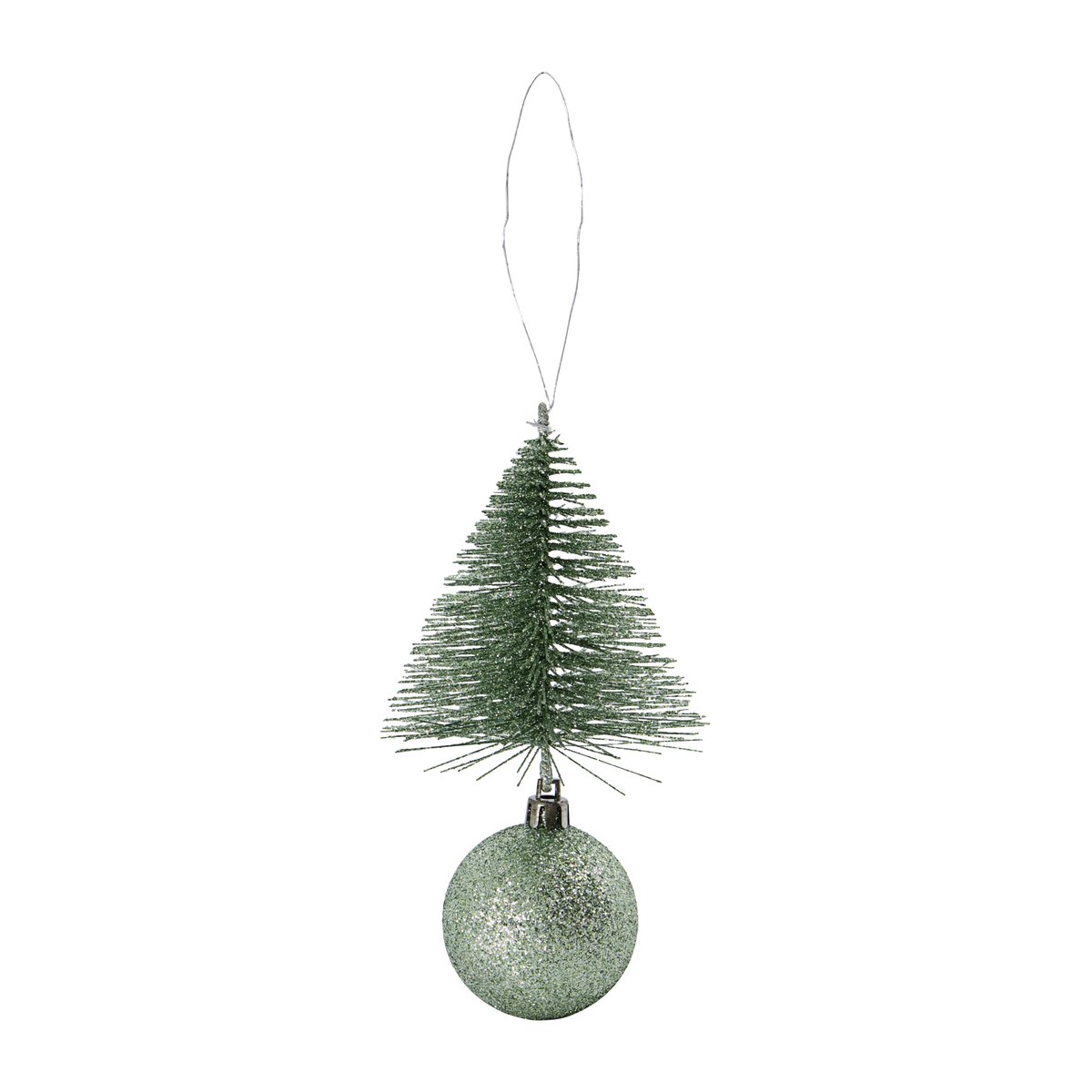 Tree & bell joulukoriste 15 cm Vihreä