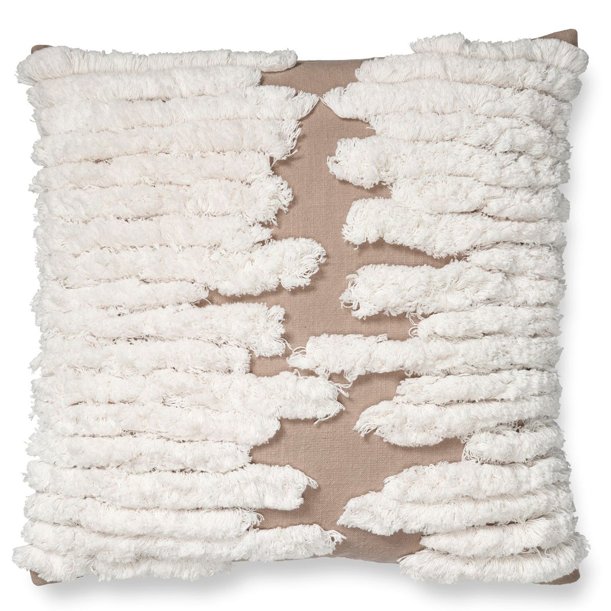 River tyynyliina 50x50 cm Simply taupe