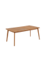 Ruokapöytä Gaby, 100 x 183-240 cm