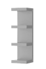 Hyllykkö Comb, harmaa