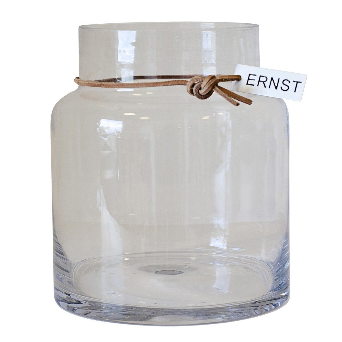 Ernst lasimaljakko K18 cm Ø 12,5 cm kirkas