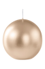 HILTON METALLIC pallokynttilä ø 8 cm Vaalea beige