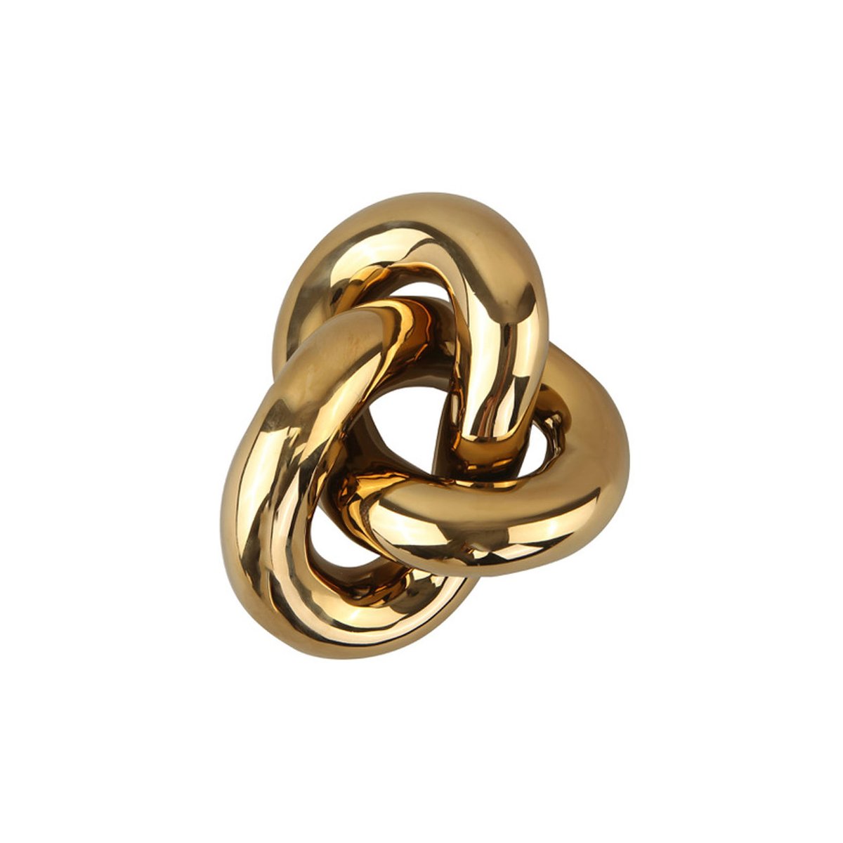 Knot Table small koriste Gold