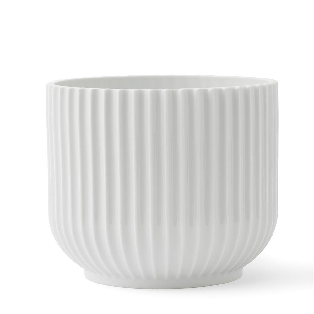 Lyngby kukkaruukku valkoinen Ø18,9 cm