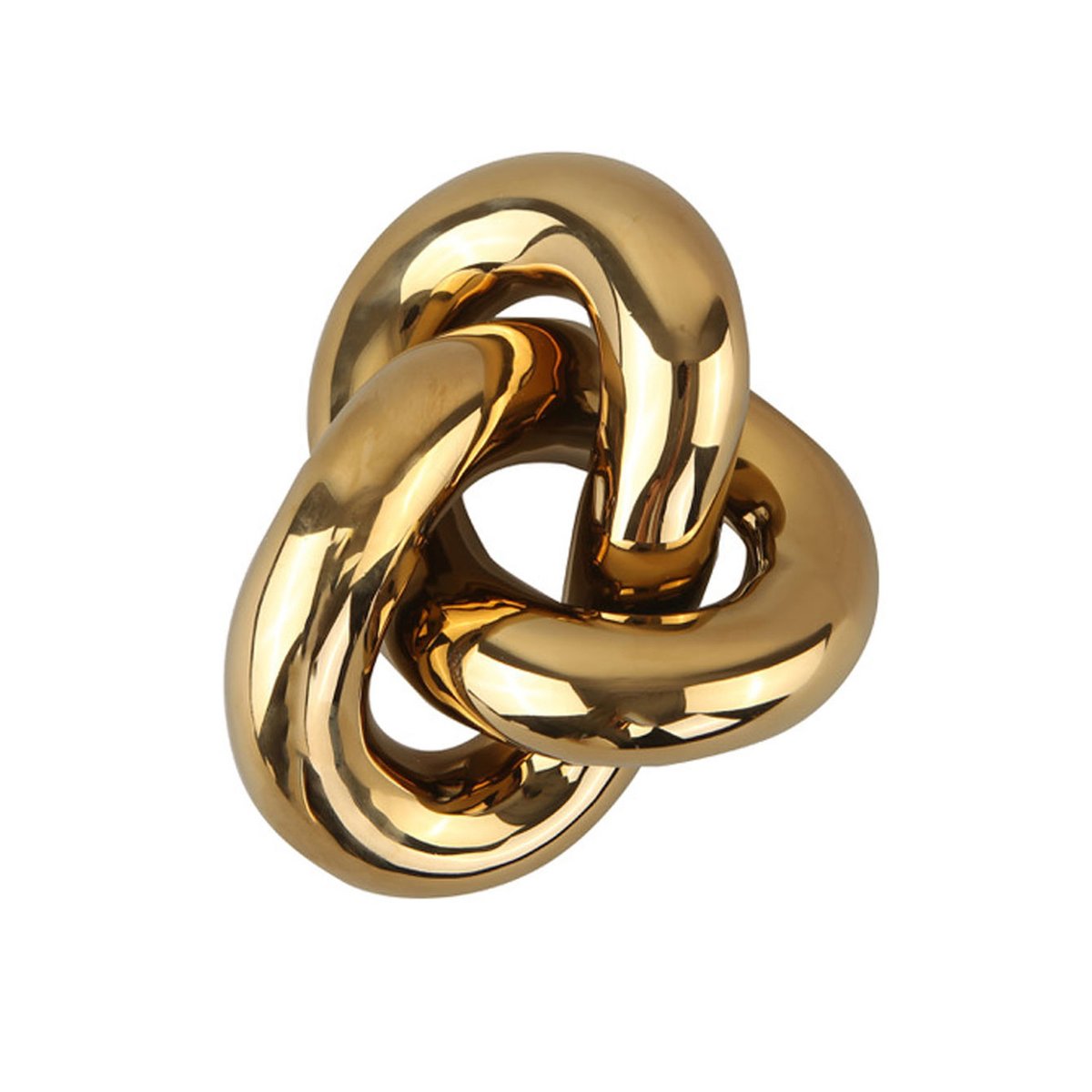 Knot Table large koriste Gold