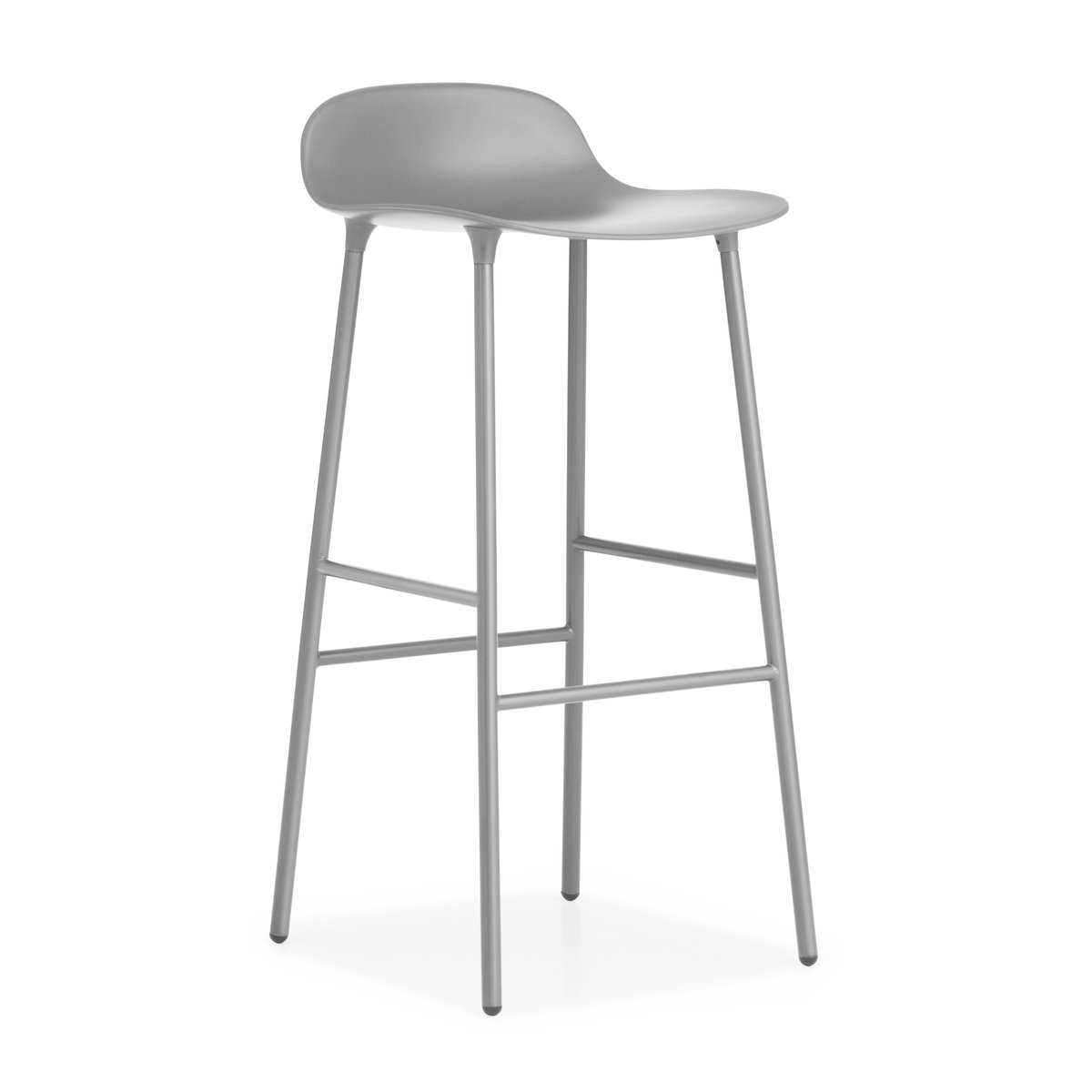 Form baarituoli metallijalat 75 cm harmaa
