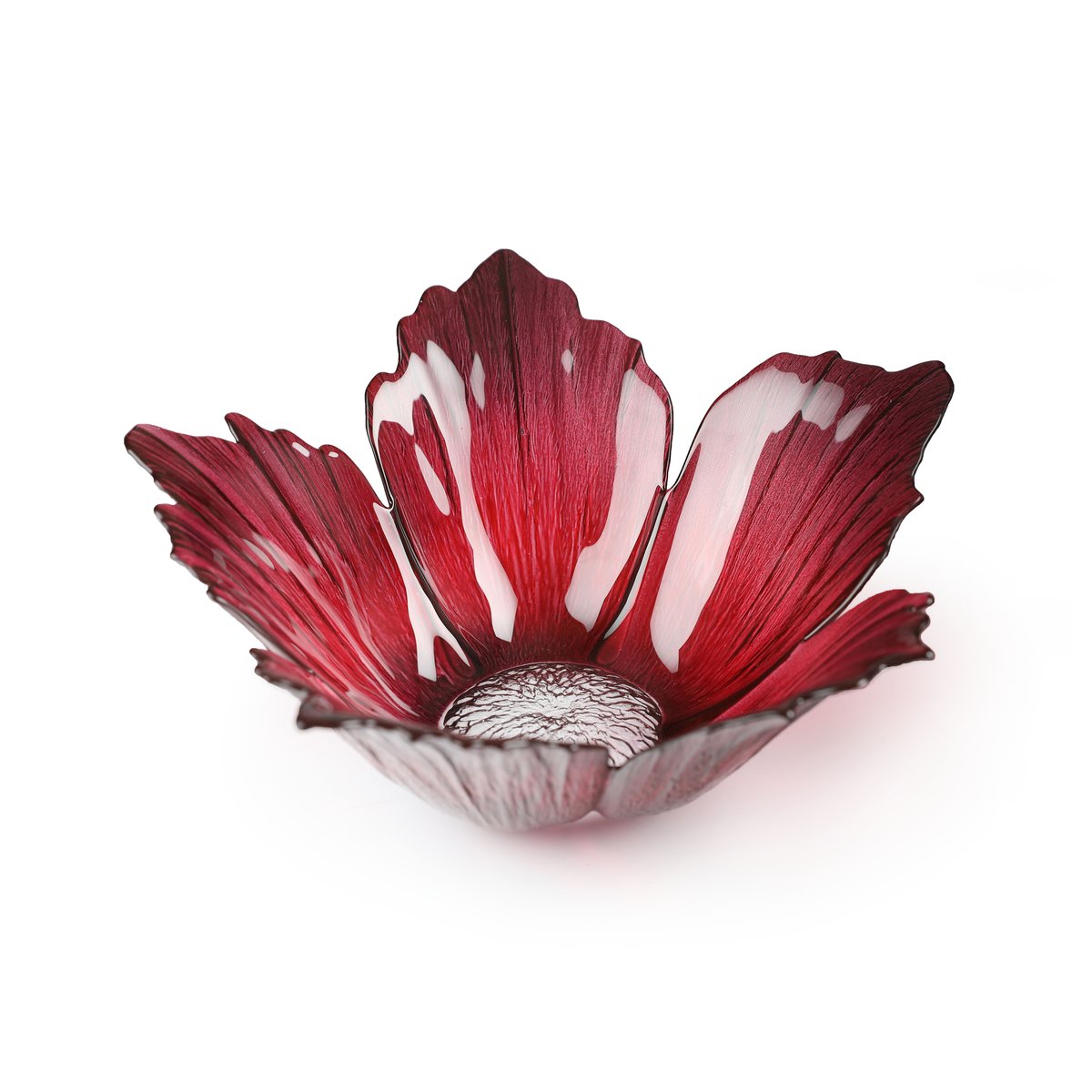 Fleur lasikulho punaroosa iso Ø23 cm