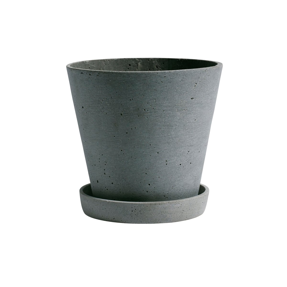 HAY Flowerpot with saucer -ruukku XXL Vihreä