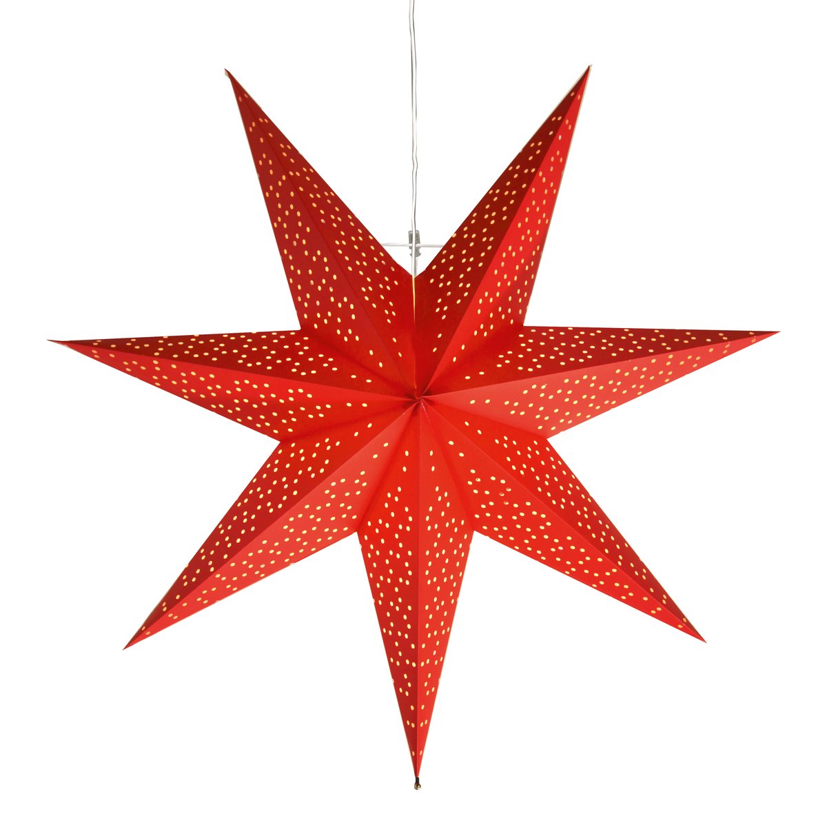 Dot adventtitähti 54 cm Punainen