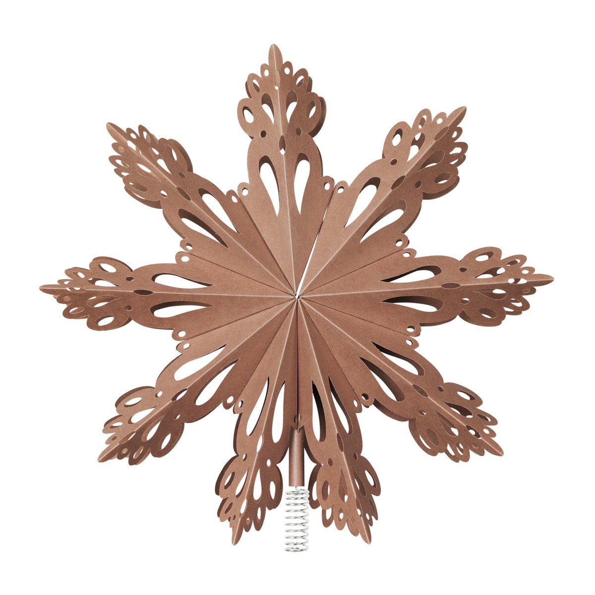 Christmas star Joulutähti Ø30 cm Indian tan