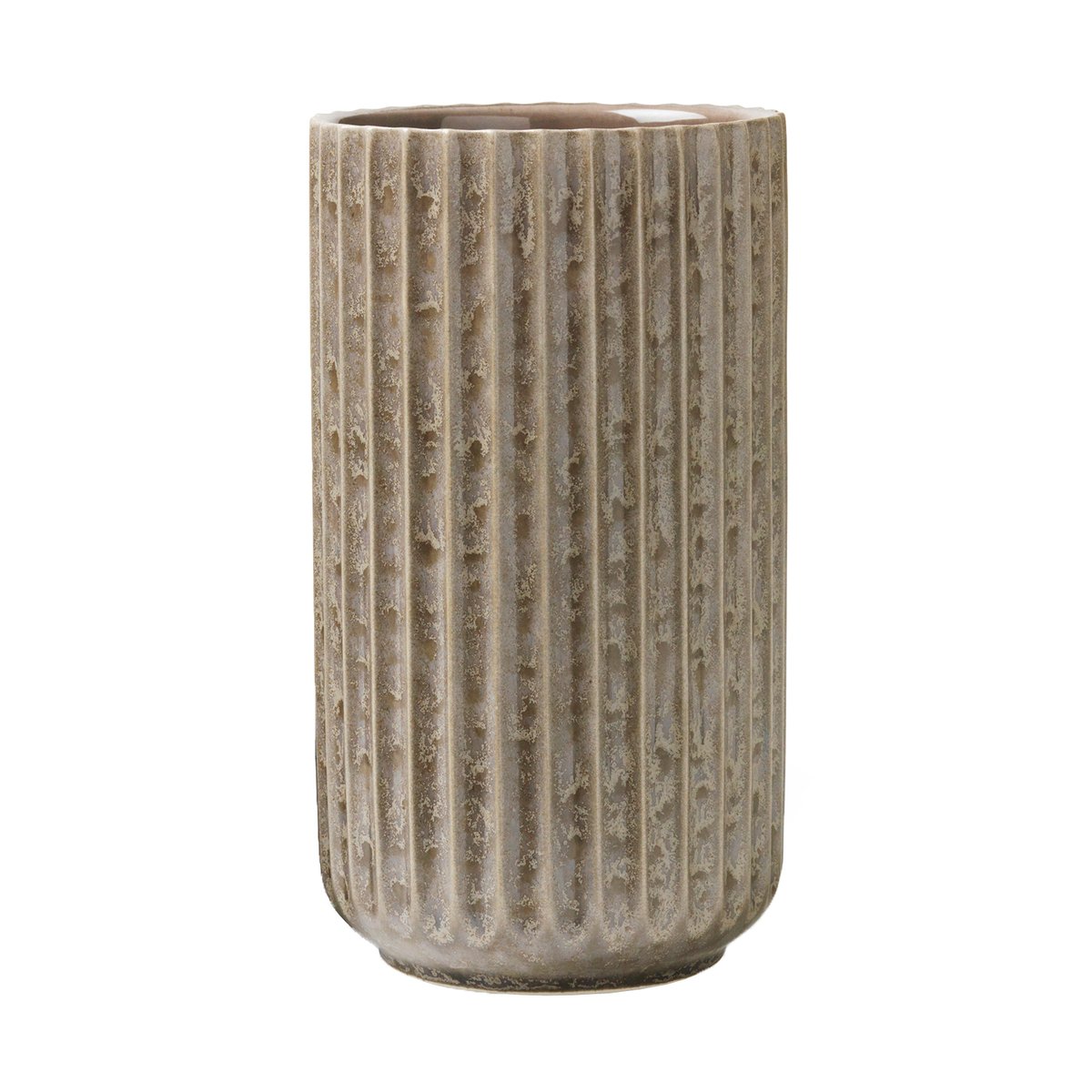 Lyngby maljakko, harmaa 15 cm