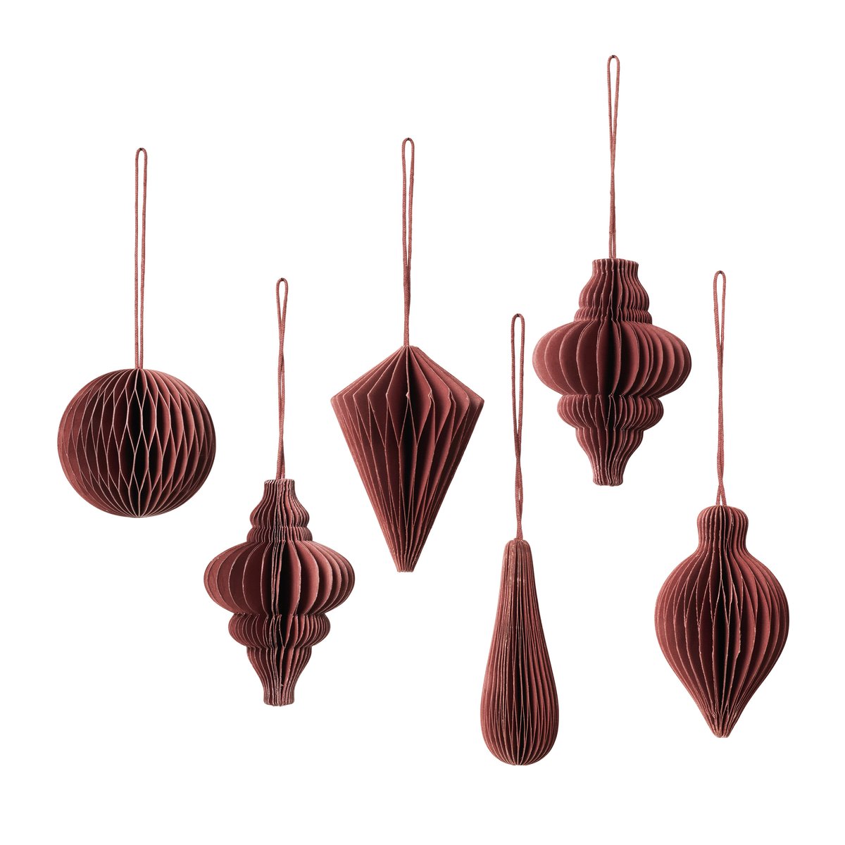 Christmas mix joulukoriste 6-pack Pompeian red
