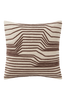 ZOLA tyynynpäällinen 50x50 cm Luonnonvalkoinen/ruskea