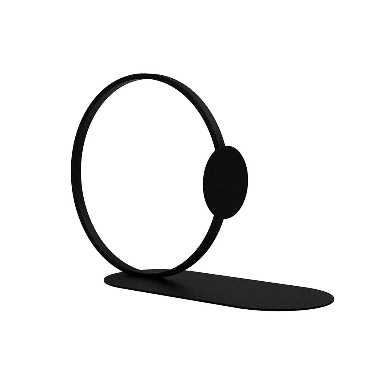 Book Ring -kirjatuki, 10 cm Musta