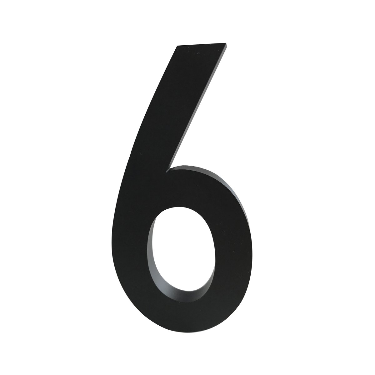 Design Letters numerot alumiini 100 mm 6