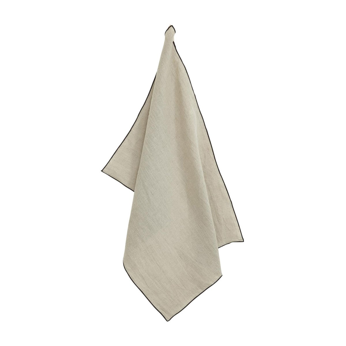 Rough Linen solid keittiöpyyhe 50x70 cm Beige