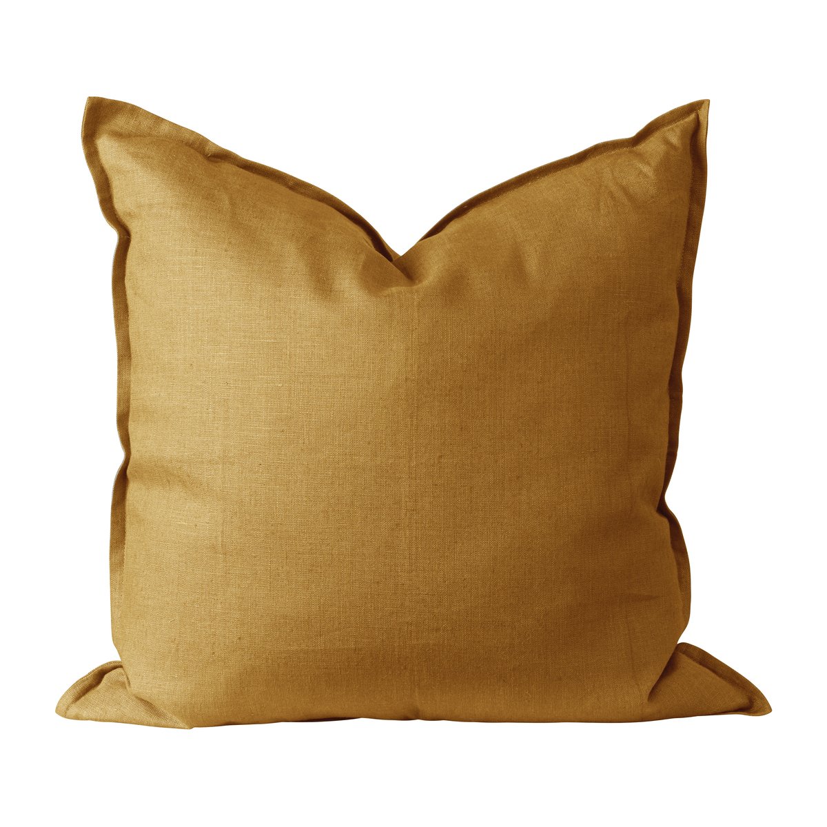 Calm tyynyliina pellava 50x50 cm Mustard