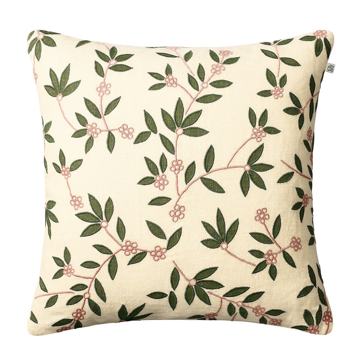 Gita tyynynpäällinen 50x50 cm Beige-green-rose