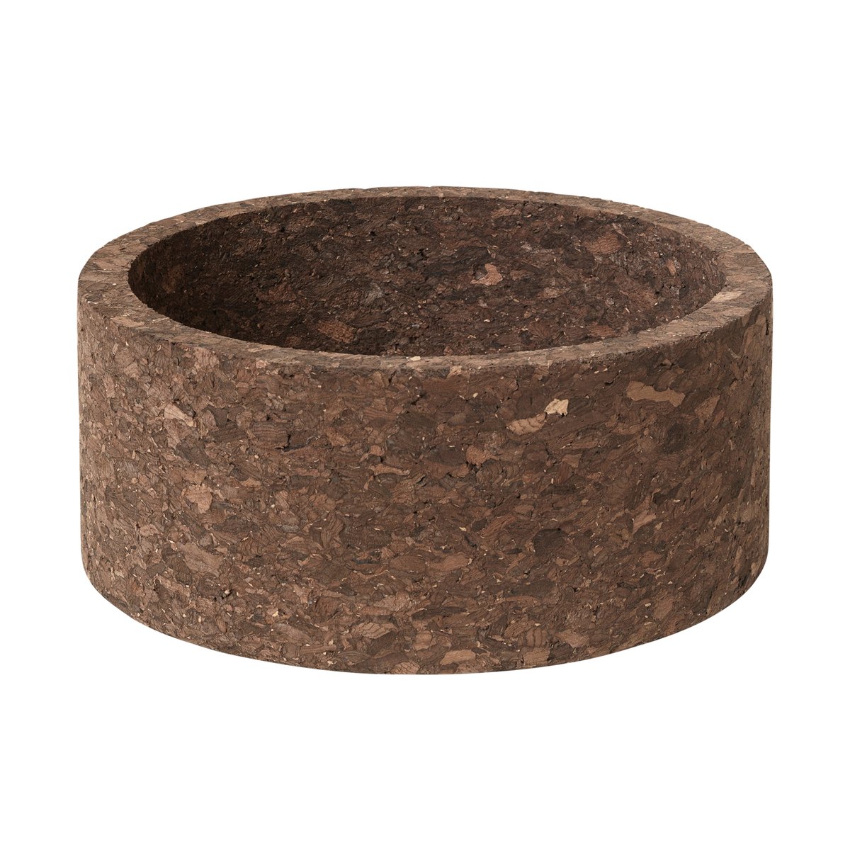 Anon korkkikulho, Ø 14 cm Dark natural
