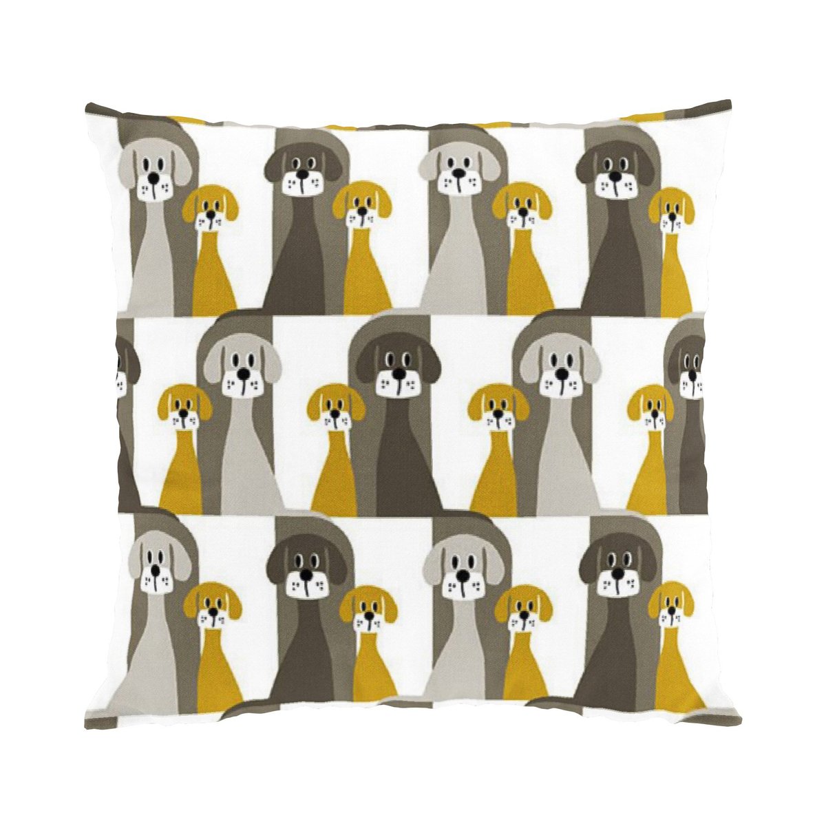 Buster tyynynpäällinen 47x47 cm Keltainen-beige
