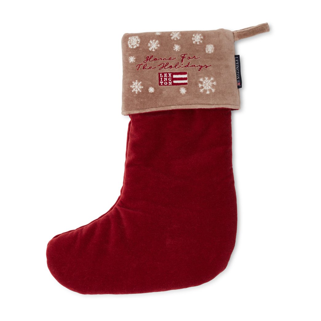 Home for the Holidays joulusukka Punainen-beige