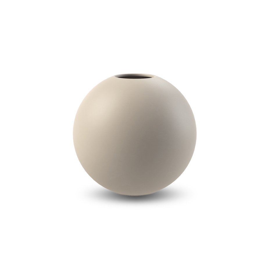 Ball maljakko sand 8 cm